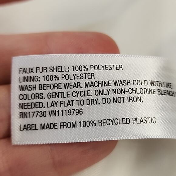 Cat & Jack Soft Open Style Animal Print Vest - Picture 4 of 5